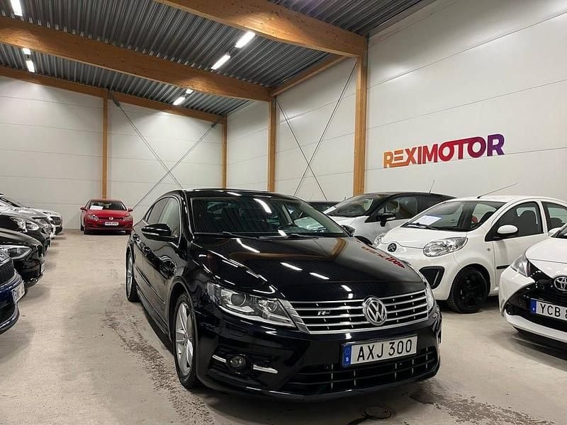 Svart Begagnad 2014 VW CC Sedan | 109 900 kr (Bra pris) - Bild 1/4