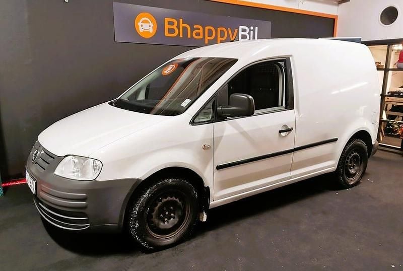 Vit Begagnad 2008 VW Caddy Minibuss | 44 900 kr (Marknadspris) - Bild 1/4