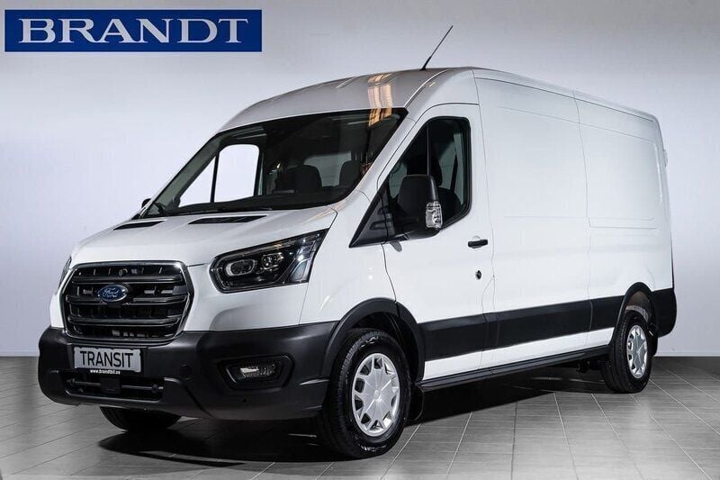 Vit Begagnad 2023 Ford Transit Van | 568 750 kr - Bild 1/4