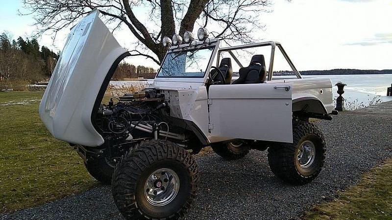 Begagnad Ford Bronco 141 HK (103 kW) 1974 Vit SUV