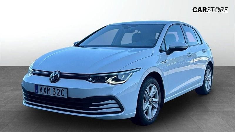 Vit Begagnad 2020 VW Golf VII Halvkombi | 184 900 kr (Bra pris) - Bild 1/4
