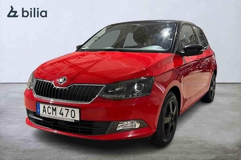 Röd Begagnad 2018 Skoda Fabia Halvkombi | 114 900 kr (Superpris) - Bild 1/1