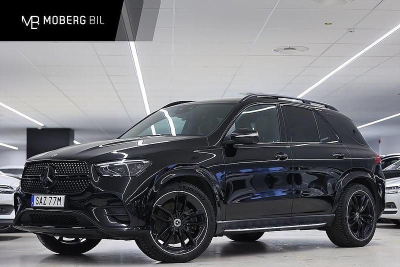 Svart Begagnad 2024 Mercedes GLE350 AMG SUV | 849 900 kr (Marknadspris) - Bild 1/3