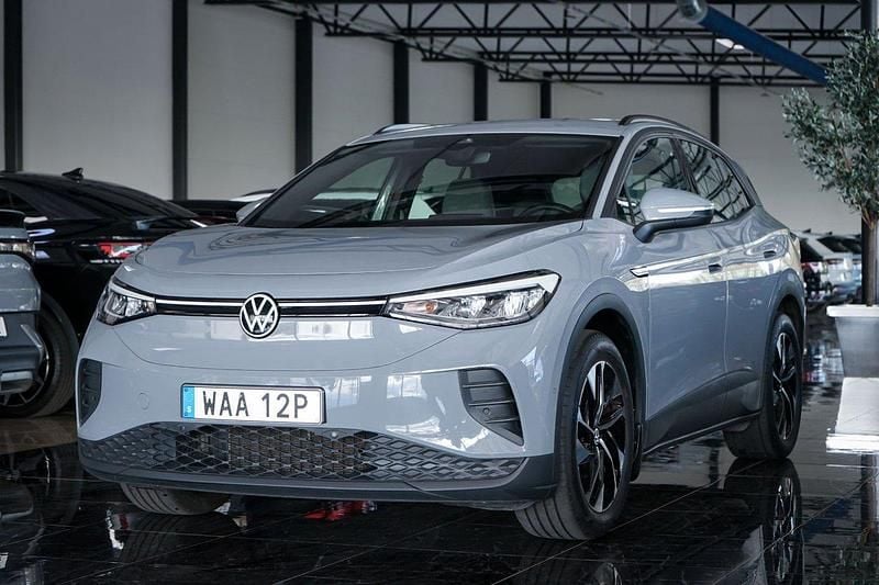 Grå Begagnad 2022 VW ID.4 Pro Performance SUV | 289 500 kr (Bra pris) - Bild 1/4