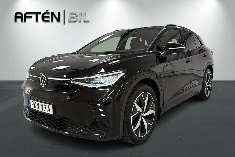 Svart Begagnad 2022 VW ID.4 GTX SUV | 359 800 kr (Marknadspris) - Bild 1/3