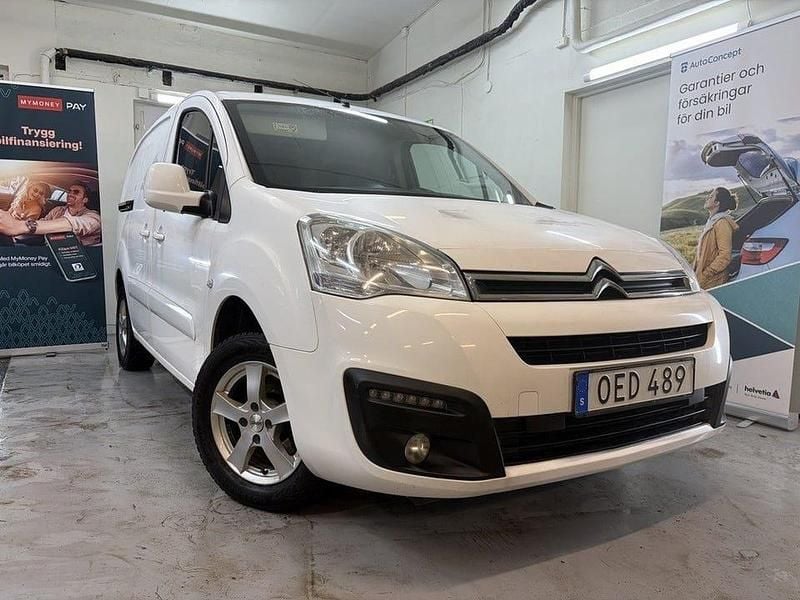 Vit Begagnad 2016 Citroën Berlingo Minibuss | 54 000 kr (Bra pris) - Bild 1/4