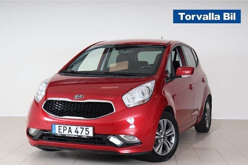 Röd Begagnad 2015 Kia Venga Comfort Halvkombi | 99 900 kr (Bra pris) - Bild 1/4