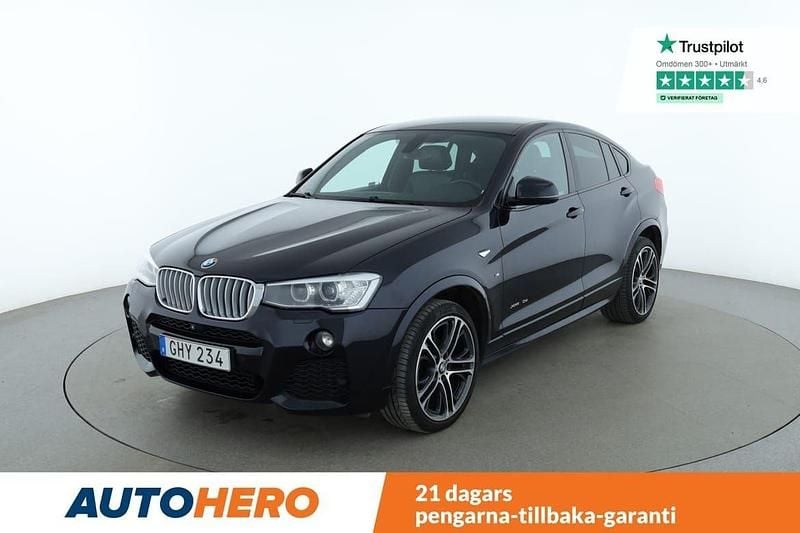 Svart Begagnad 2015 BMW X4 M Sport SUV | 229 000 kr (Marknadspris) - Bild 1/4