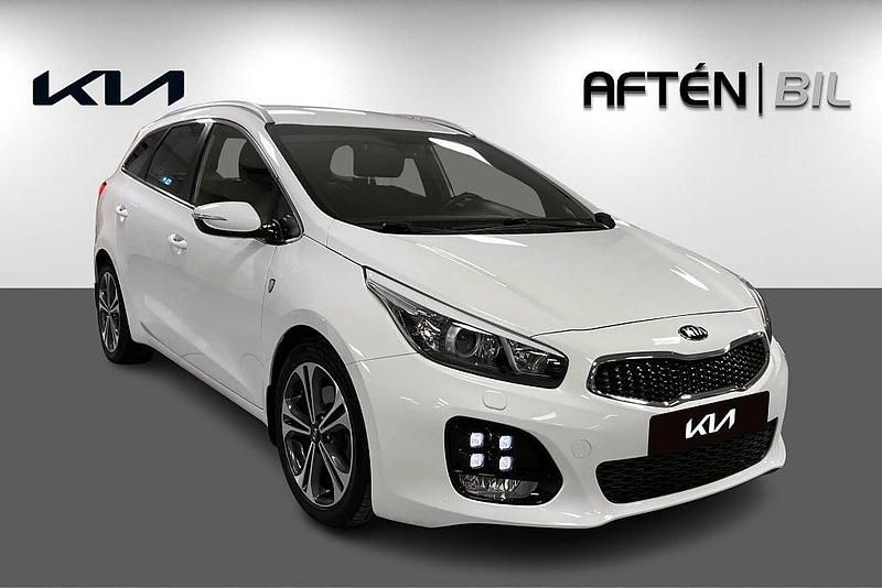 Begagnad Kia Ceed Sportswagon GT-Line 135 HK (99 kW) 2018 Vit Kombi