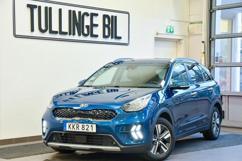 Blå Begagnad 2019 Kia Niro Advance SUV | 154 900 kr (Marknadspris) - Bild 1/4