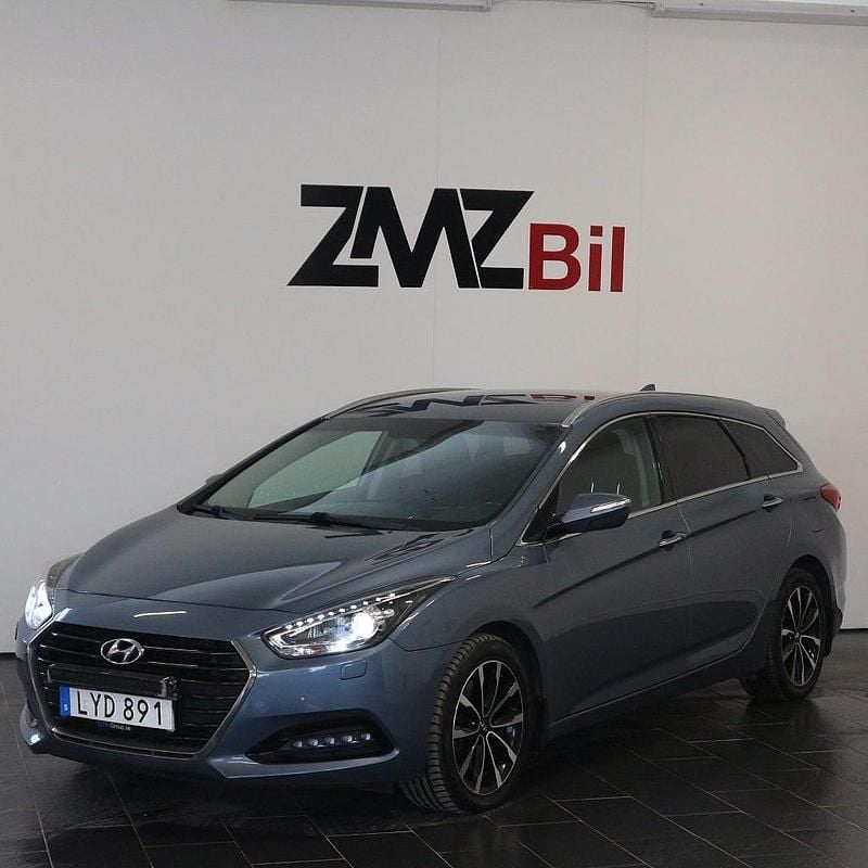 Begagnad Hyundai i40 141 HK (103 kW) 2015 Blå Kombi