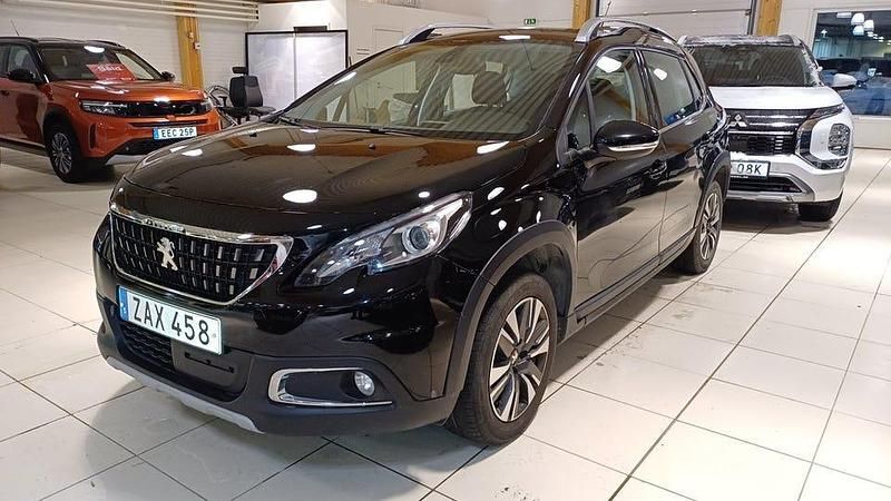 Svart Begagnad 2017 Peugeot 2008 Allure SUV | 129 900 kr (Marknadspris) - Bild 1/4