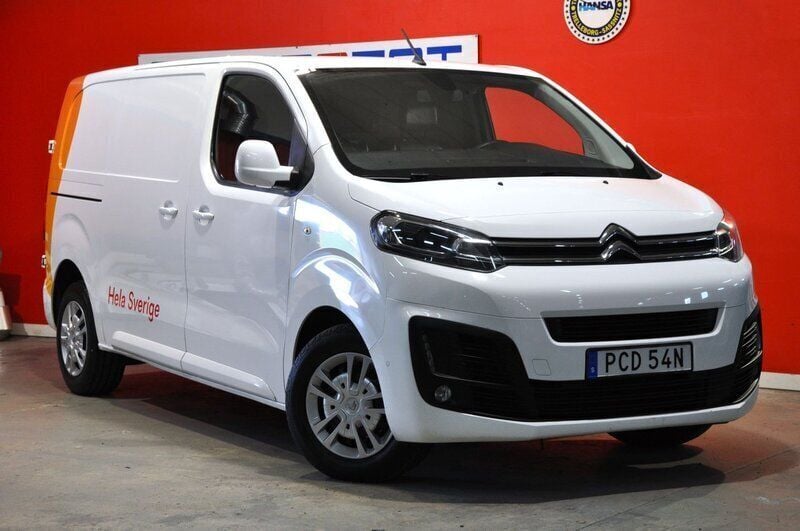 Vit Begagnad 2020 Citroën Jumpy Minibuss | 182 900 kr (Marknadspris) - Bild 1/4