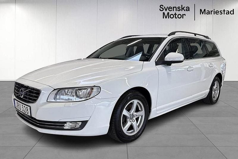 Vit Begagnad 2015 Volvo V70 Business Edition Kombi | 124 500 kr (Superpris) - Bild 1/4
