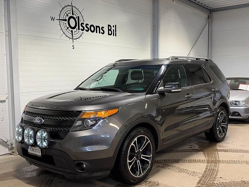 Begagnad Ford Explorer Sport 370 HK (272 kW) 2015 Grå SUV