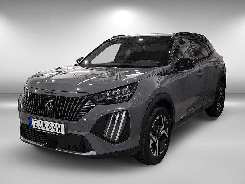 Grå Begagnad 2024 Peugeot 2008 GTi SUV | 278 000 kr (Lite dyr) - Bild 1/4