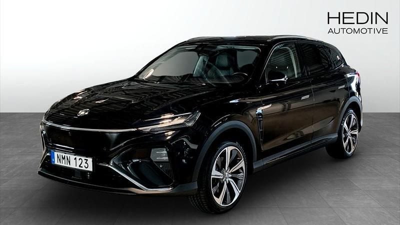 Svart (black) Begagnad 2022 MG Marvel R Performance SUV | 309 900 kr (Superpris) - Bild 1/4