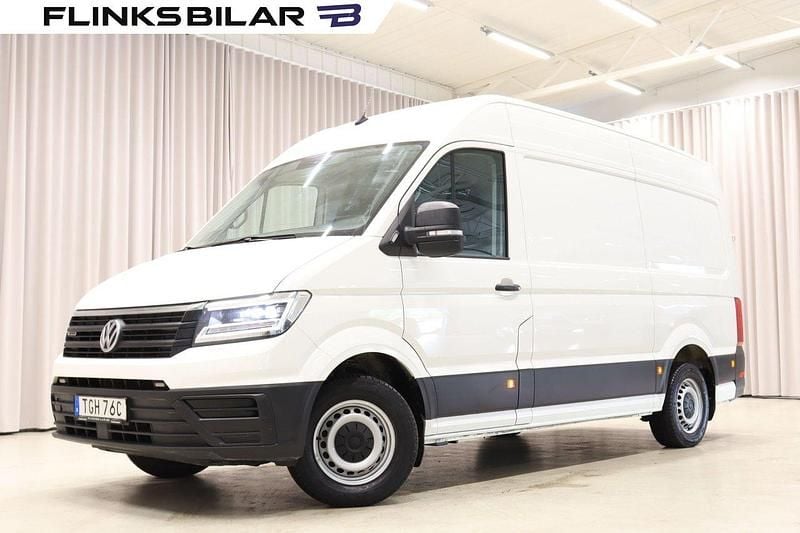 Vit Begagnad 2020 VW Crafter Van | 479 900 kr (Marknadspris) - Bild 1/4