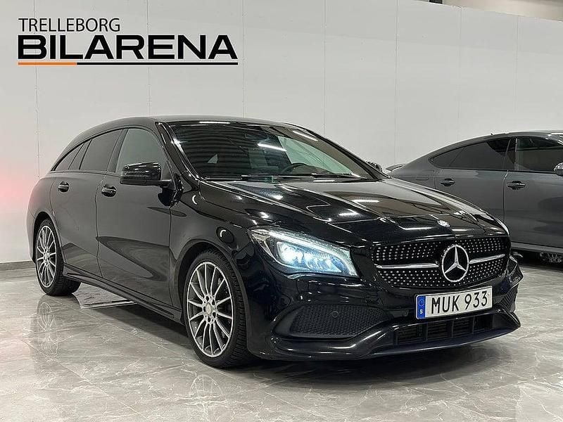 Begagnad Mercedes CLA250 Shooting Brake AMG 211 HK (155 kW) 2017 Svart Kombi