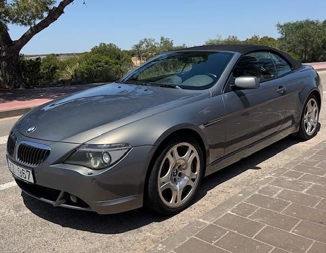 Grå Begagnad 2004 BMW 645 Cabriolet Cab | 166 000 kr - Bild 1/4