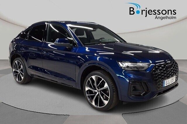 Blå Begagnad 2024 Audi Q5 Sportback S-Line SUV | 639 000 kr - Bild 1/4