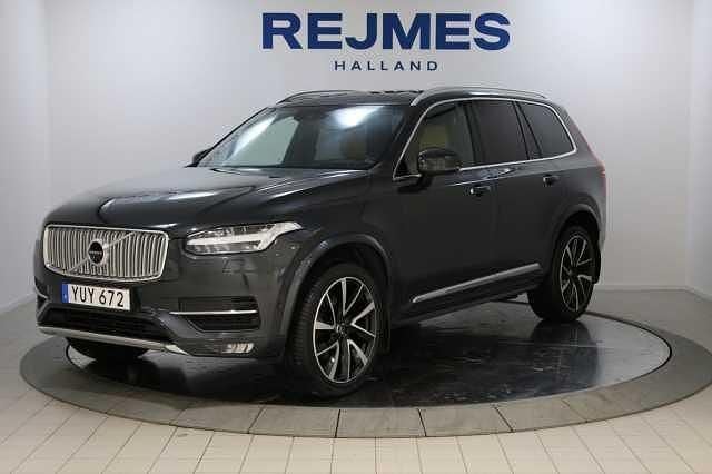 Grå Begagnad 2018 Volvo XC90 Inscription SUV | 389 500 kr (Lite dyr) - Bild 1/4