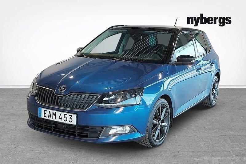 Begagnad Skoda Fabia Style 112 HK (82 kW) 2017 Blå