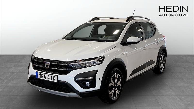 Vit Begagnad 2022 Dacia Sandero Comfort Halvkombi | 164 900 kr (Dyr) - Bild 1/4