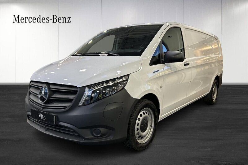 Vit Ny 2024 Mercedes e-Vito Minibuss | 548 750 kr (Marknadspris) - Bild 1/4