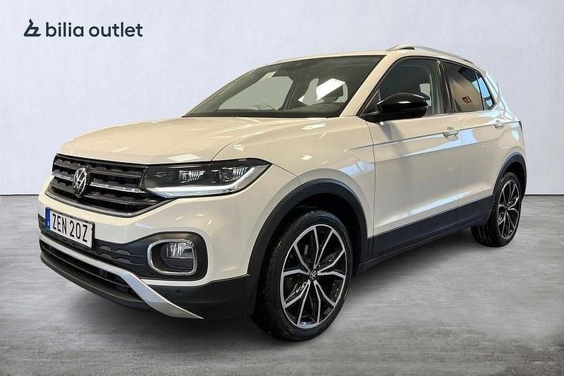 Begagnad VW T-Cross Comfortline 110 HK (80 kW) 2021 Vit SUV