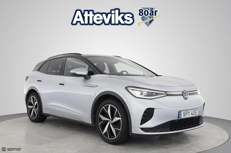 Silver Begagnad 2022 VW ID.4 GTX SUV | 339 800 kr (Bra pris) - Bild 1/3