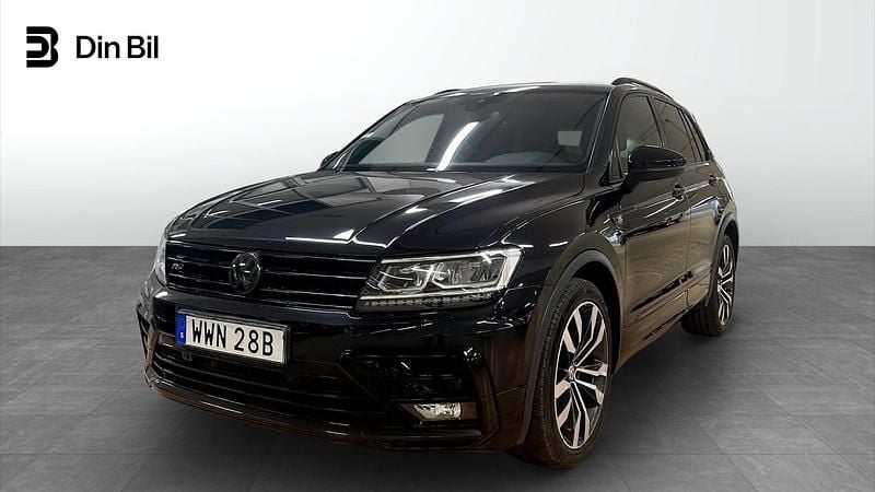 Begagnad VW Tiguan R-line 190 HK (139 kW) 2019 Svart SUV