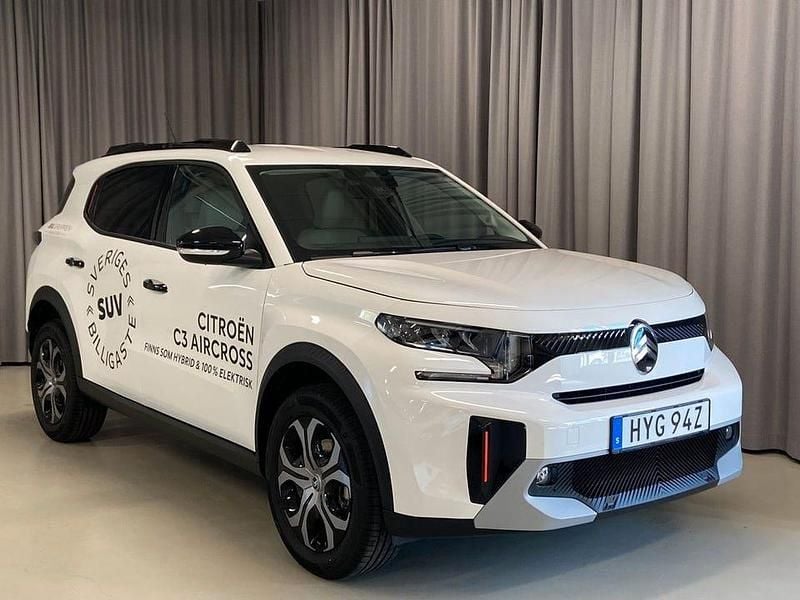 Vit Ny 2025 Citroën C3 Aircross SUV | 275 500 kr (Marknadspris) - Bild 1/3