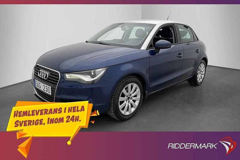 Begagnad Audi A1 Proline 86 HK (63 kW) 2012 Blå Halvkombi