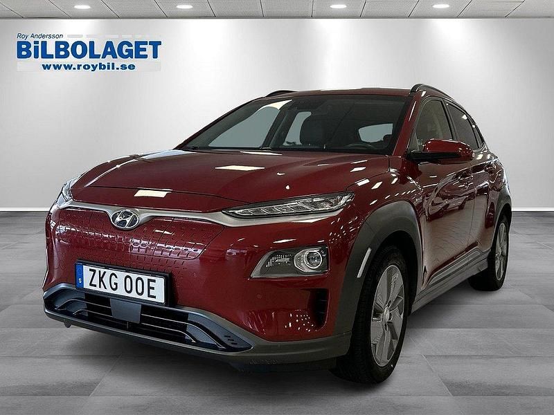 Röd metallic Begagnad 2020 Hyundai Kona Trend SUV | 239 500 kr (Dyr) - Bild 1/4