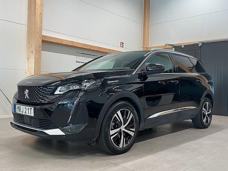Svart Begagnad 2024 Peugeot 5008 GTi Minibuss | 309 000 kr (Bra pris) - Bild 1/4