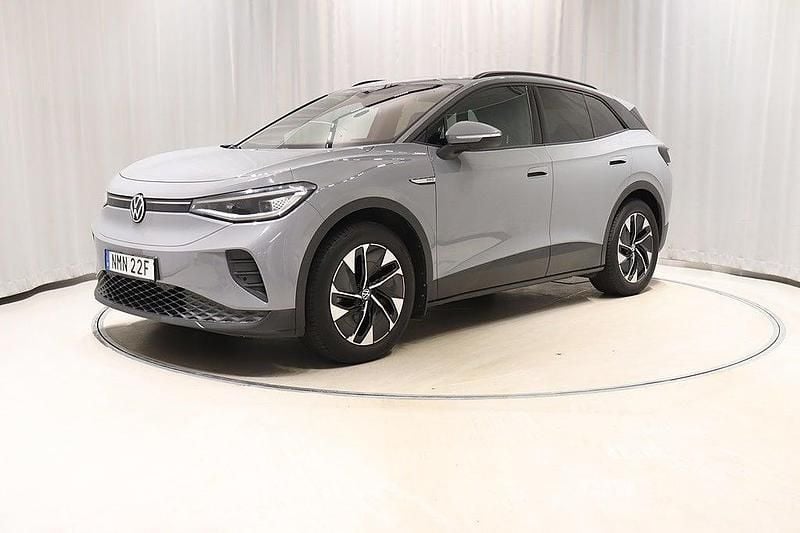 Grå Begagnad 2021 VW ID.4 Pro SUV | 264 700 kr (Bra pris) - Bild 1/4