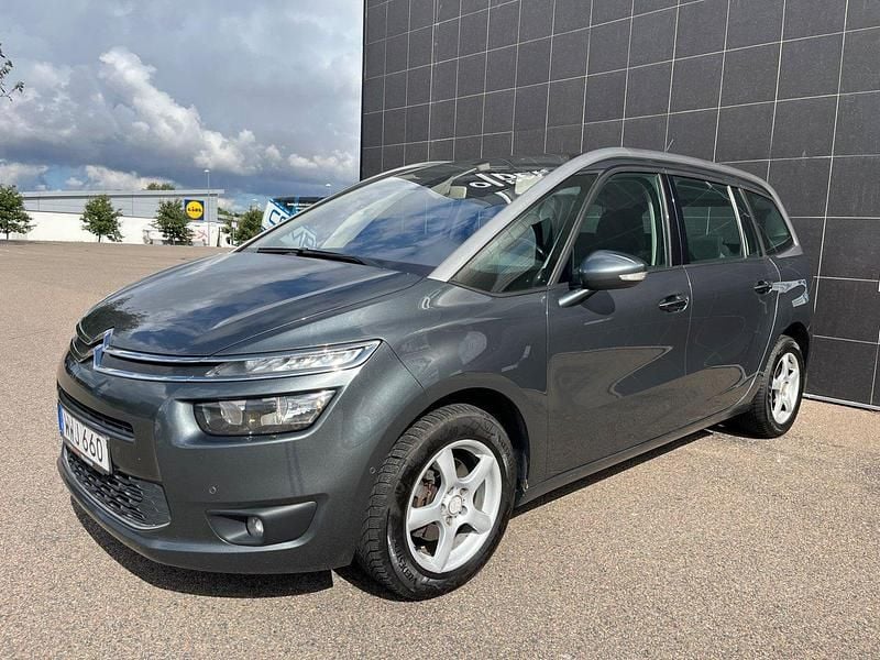 Grå Begagnad 2014 Citroën Grand C4 Picasso Minibuss | 79 900 kr (Marknadspris) - Bild 1/4