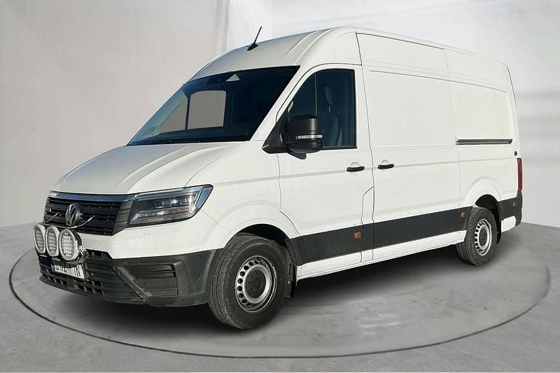 Vit Begagnad 2019 VW Crafter Van | 239 000 kr (Marknadspris) - Bild 1/4