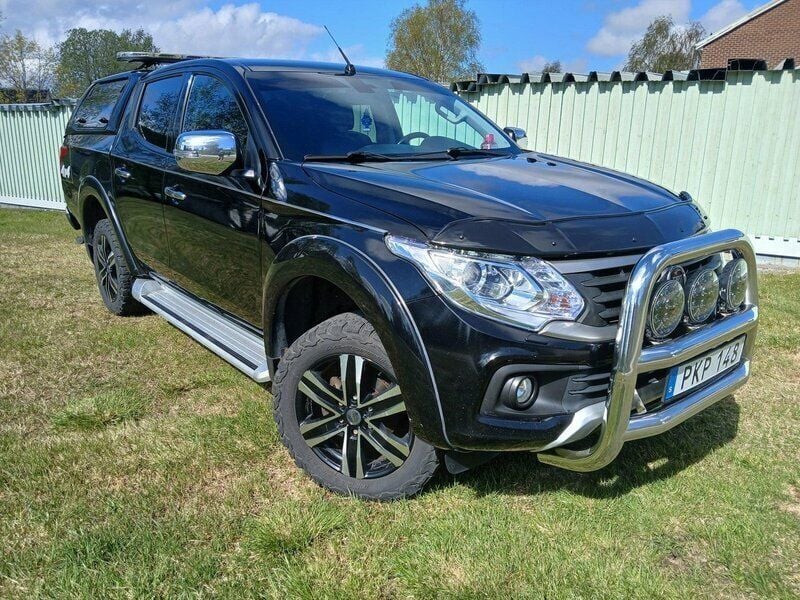Svart Begagnad 2017 Fiat Fullback Pickup | 175 000 kr (Marknadspris) - Bild 1/4