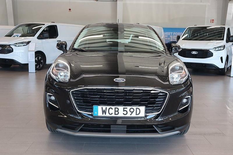 Begagnad Ford Puma Titanium 125 HK (91 kW) 2022 Svart (svart metallic) SUV