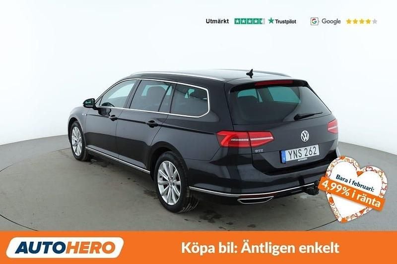 Begagnad VW Passat GTE 220 HK (161 kW) 2017 Svart Kombi