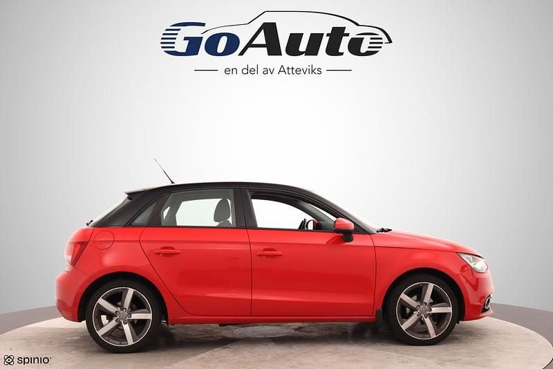 Begagnad Audi A1 Sportback Proline 86 HK (63 kW) 2013 Röd Halvkombi
