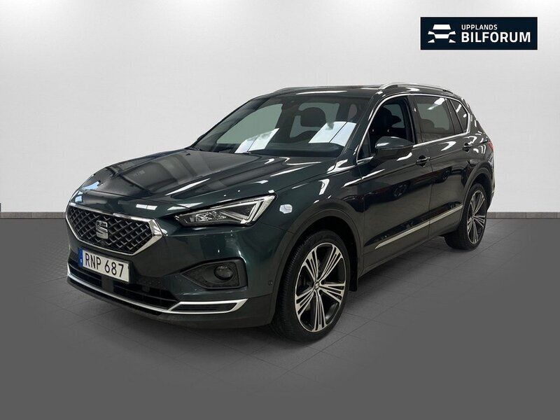 Mörkgrön Begagnad 2018 Seat Tarraco 4Drive SUV | 259 000 kr - Bild 1/4