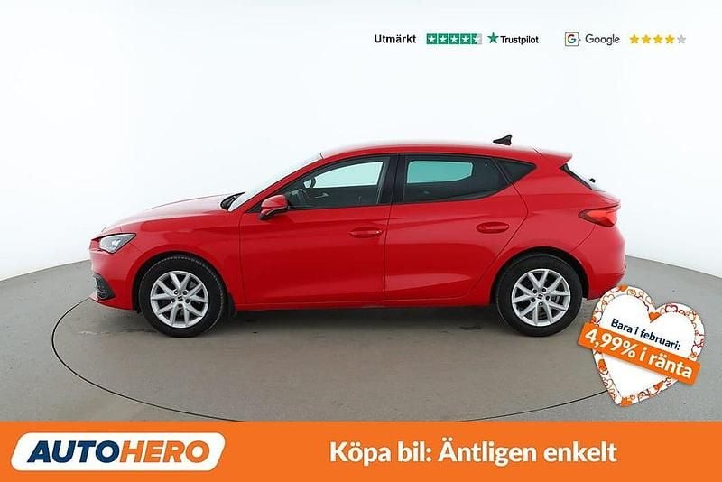 Begagnad Seat Leon Style 132 HK (97 kW) 2020 Röd Halvkombi