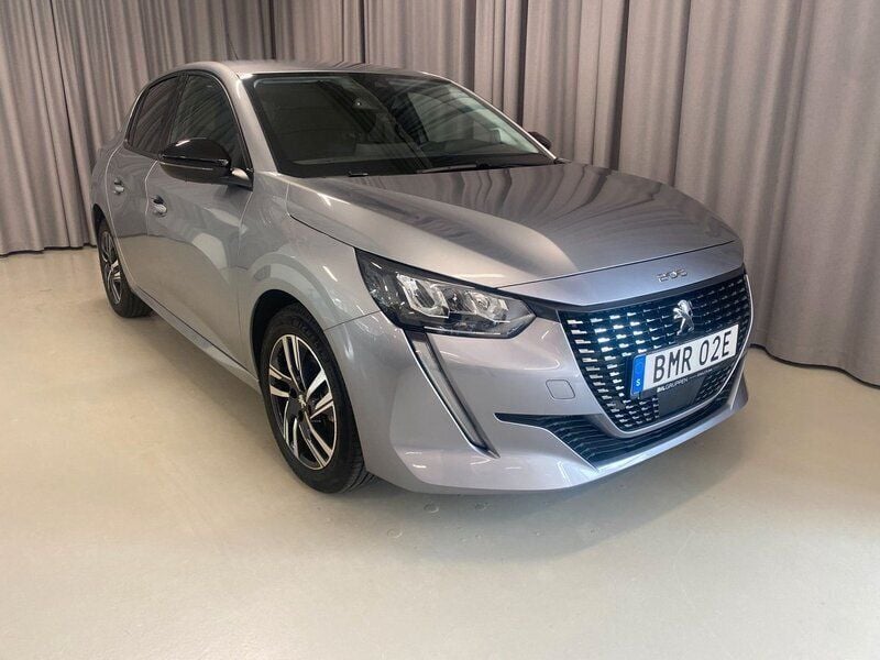 Grå Begagnad 2023 Peugeot 208 Allure Halvkombi | 219 900 kr (Lite dyr) - Bild 1/3