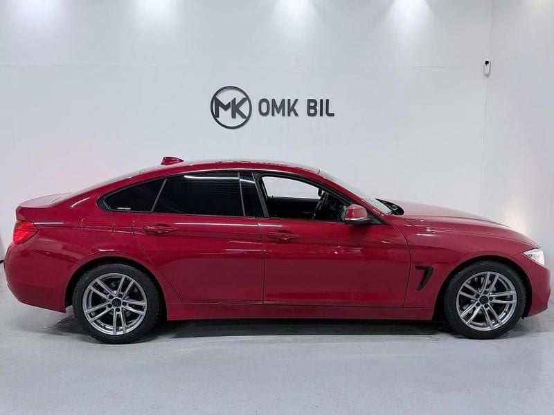 Begagnad BMW 420 Gran Coupé Sport Line 184 HK (135 kW) 2015 Röd Sportkupé