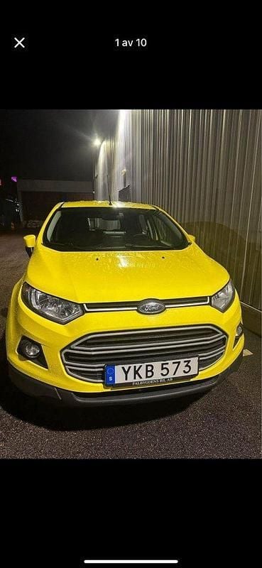 Gul Begagnad 2017 Ford Ecosport Trend SUV | 62 000 kr - Bild 1/4