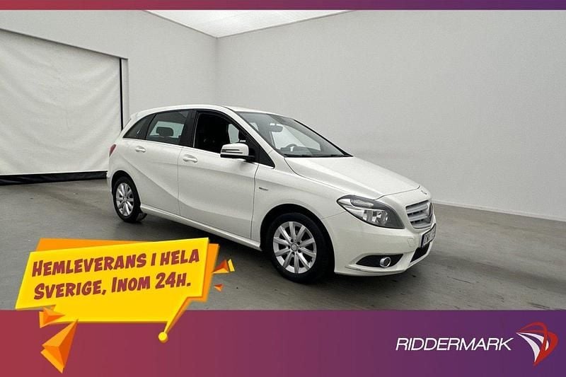 Vit Begagnad 2012 Mercedes B180 Minibuss | 114 900 kr (Marknadspris) - Bild 1/3