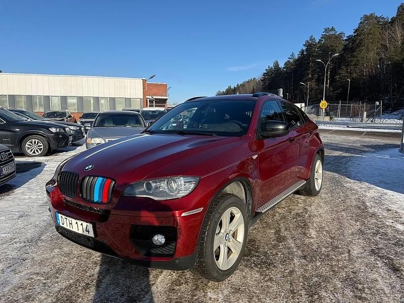Begagnad BMW X6 Sport Line 286 HK (210 kW) 2010 Röd SUV